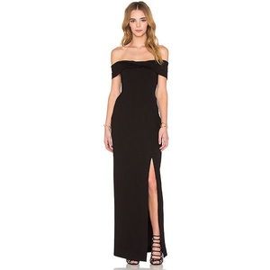 Nicholas off shoulder gown
